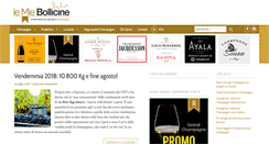Desktop Screenshot of lemiebollicine.com
